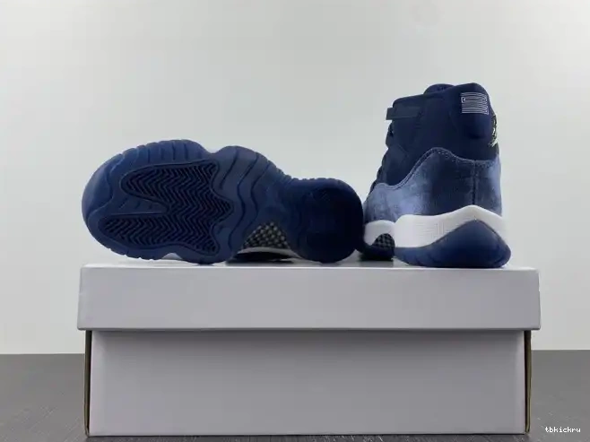 Rep TBK Navy 11 Midnight Air AR0715-441 WMNS Jordan Velvet 0616